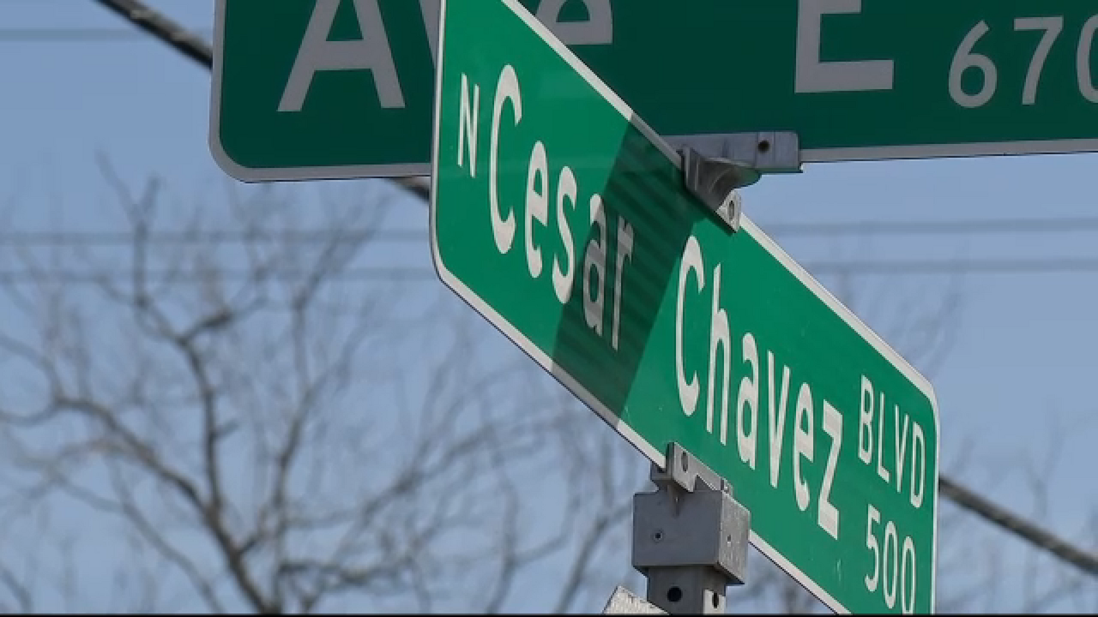 City of Houston officials discuss renaming Cesar Chavez Boulevard in in east Houston in the aftermath of abuse allegations