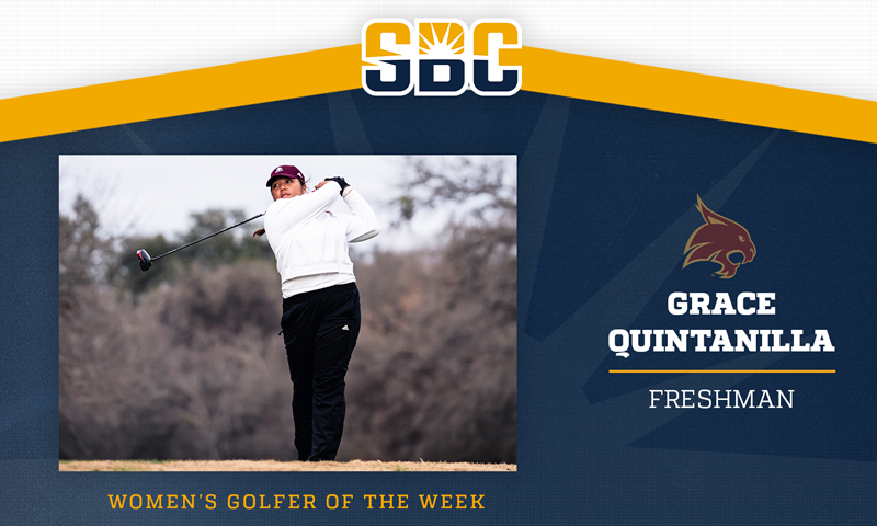 Texas State's Quintanilla Earns Sun Belt Women's Golfer of the Week