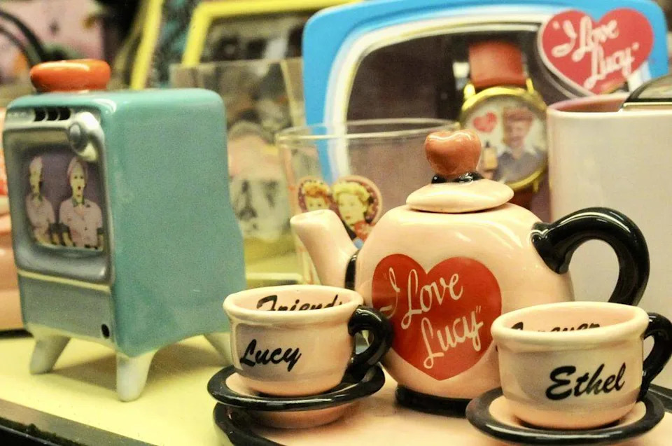 Part of the vast collection of “I Love Lucy” memorabilia at Bluebonnet Cafe, in a file photo from June 26, 2011.