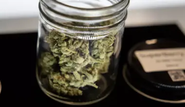 A jar of ATX Organics THCA hemp flower is pictured on Wednesday, Aug. 27, 2025, at ATX Organics in Austin.