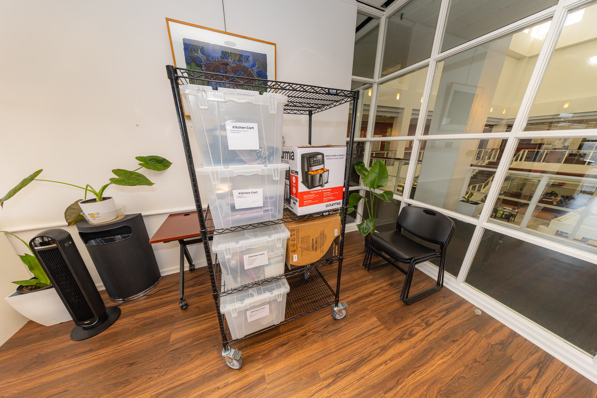New kitchen supply carts will enable librarians to expand nutrition education programs.