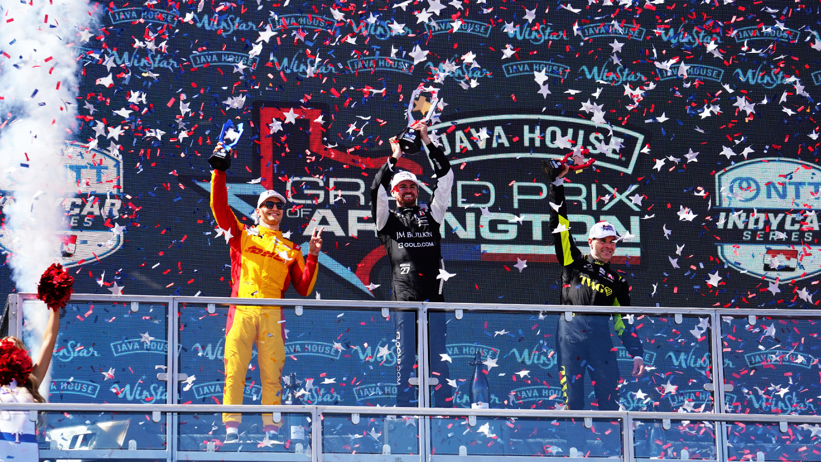 Kirkwood stood on top of the podium at the new event. Photo: Kevin Dejewski