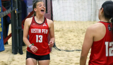 APSU Beach Volleyball Drops Two Matches to Texas A&M-Corpus Christi, Chattanooga to Conclude Wheeler Beach Bash - Clarksville Online