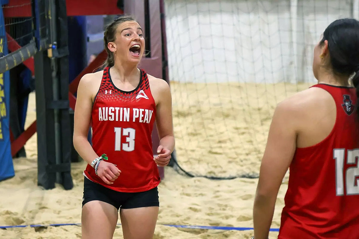 APSU Beach Volleyball Drops Two Matches to Texas A&M-Corpus Christi, Chattanooga to Conclude Wheeler Beach Bash - Clarksville Online