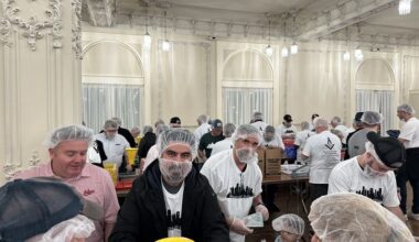 Dallas Masons Pack 60,000 Meals at Annual “Feed the Funnel” Freemason Charity Event