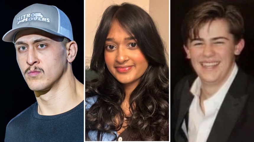 Jorge Pederson, Savitha Shan and Ryder Harrington