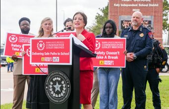 Harris County Precinct 4 kicks off crosswalk improvement project