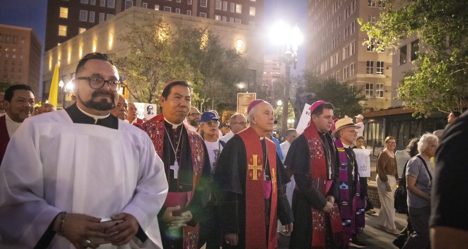 Bishops lead El Paso march against mass deportation on feast of St. Óscar Romero: 'We hope it moves our leaders to think'
