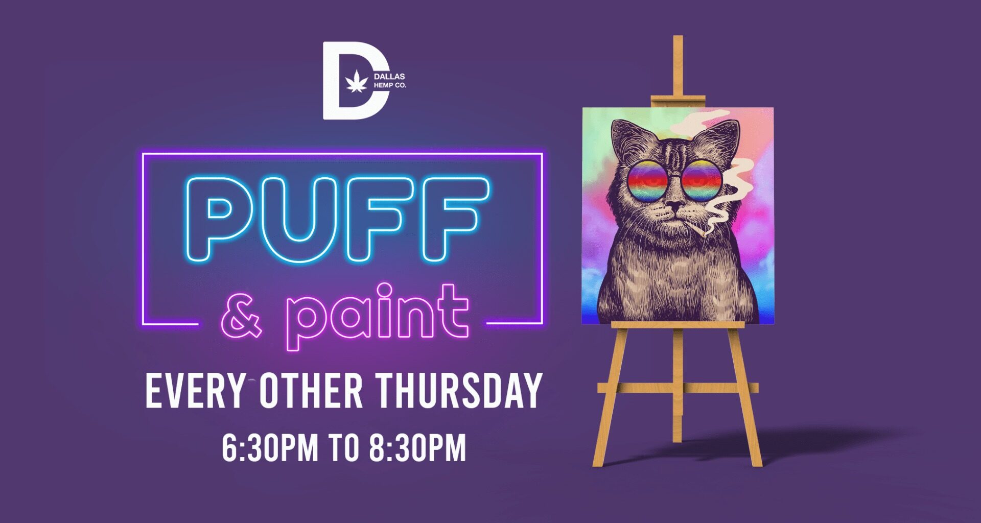 Puff and Paint | Dallas Hemp Co. | Promotional Events | Dallas Observer