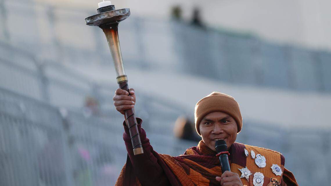 Fort Worth monk describes challenges, joys of 2,300-mile walk