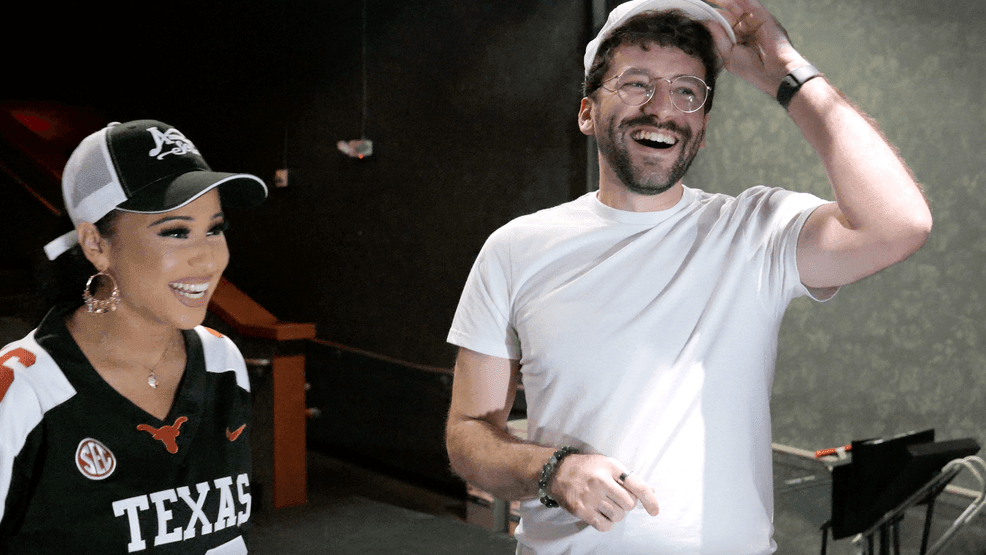 A unique Selena tribute takes shape as UT graduate MFA student hand-beads, dyes, and fits three signature looks. (Credit: Amanda Solis)