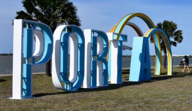 ‘Port A’ sign installed at Roberts Point Park