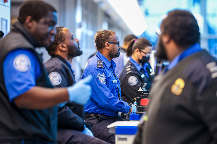 Transportation Security Administration agents.