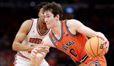 Illinois clamps down on Houston for a 65-55 March Madness win to reach Elite Eight