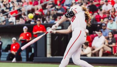 Texas Tech Softball drops its first Big 12 contest of the season