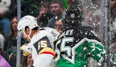 See photos from the Stars' game against the Golden Knights
