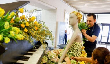 Colorful floral displays return to NorthPark this week — for a limited time