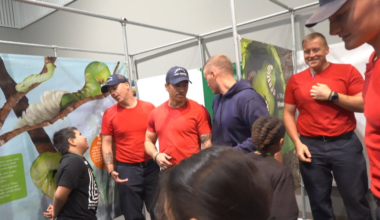 Big Brothers Big Sisters partners with firefighters for mentorship event