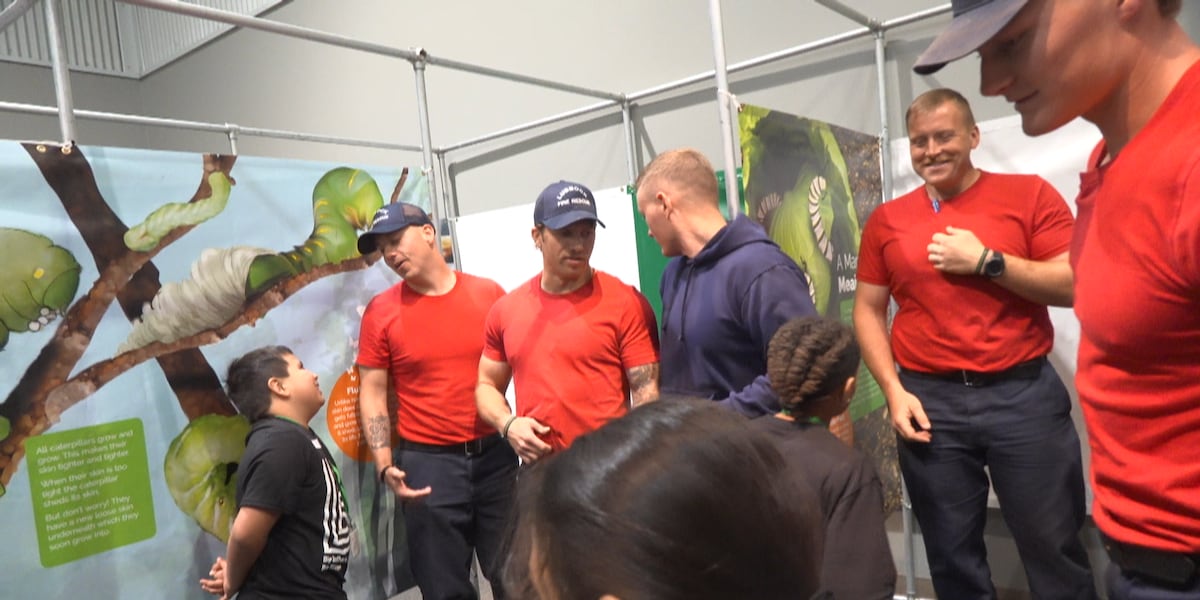 Big Brothers Big Sisters partners with firefighters for mentorship event