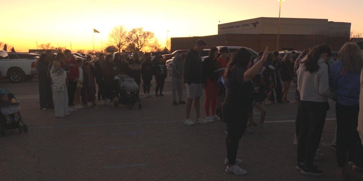 Shallowater community holds prayer walk after two tragedies strike town on same day