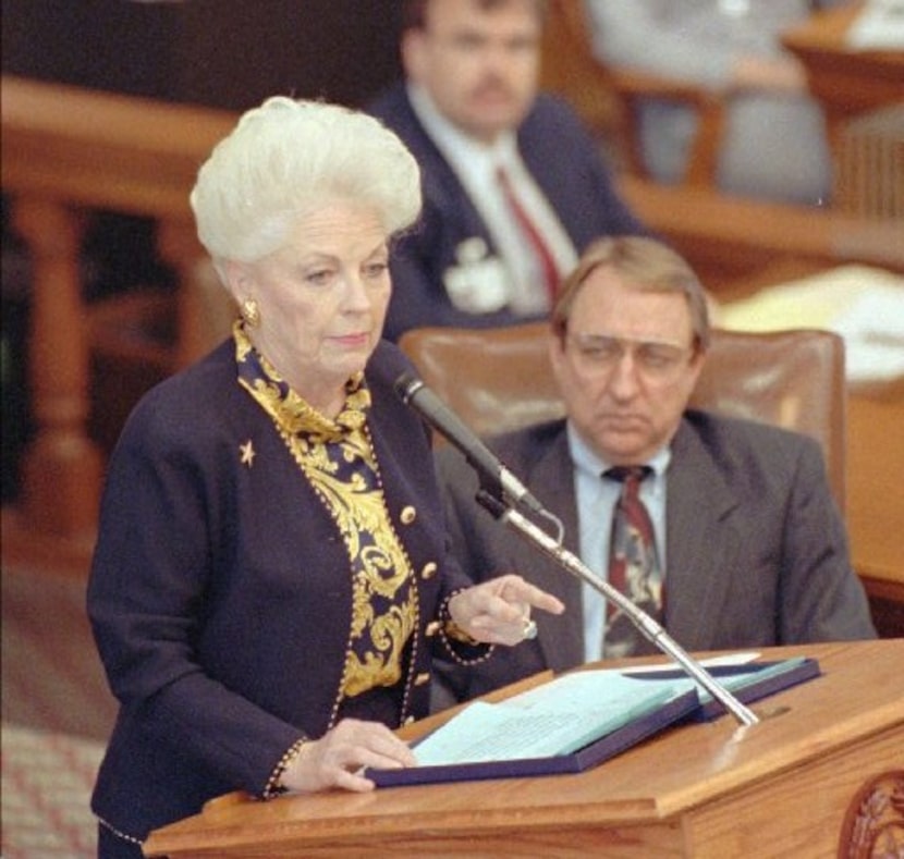 Former Texas Gov. Ann Richards is one of only two women to serve as governor of Texas so...