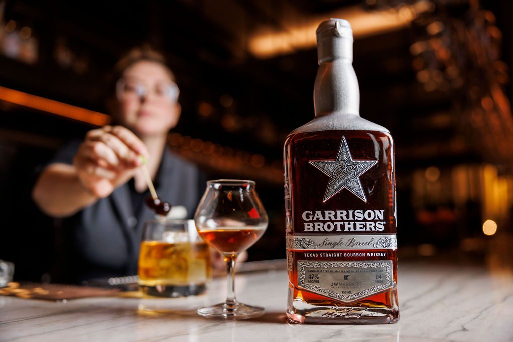 Garrison Brothers recently launched a custom, single-barrel blend just for Dallas' JW Steakhouse.