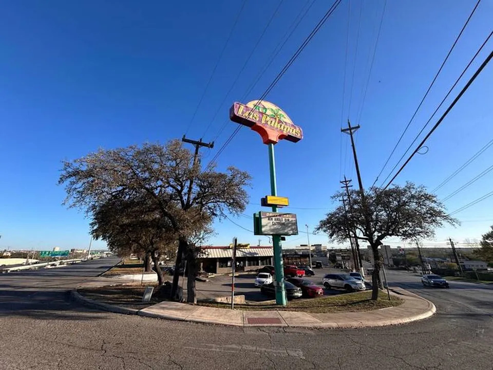 A vehicle crashed into the Las Palapas restaurant at 8005 Callaghan Road in San Antonio, Texas, on Friday, March 13, 2026. (Courtesy of Polly Rocha/MySA)