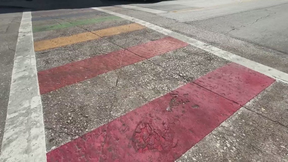 City of Dallas to begin removing rainbow crosswalks on Monday