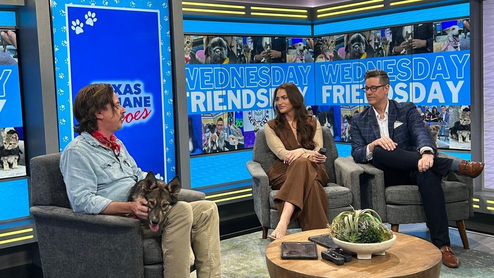 Archer stopped by “We Are Austin” for the show’s Wednesday Friendsday segment alongside Christian Long, the director of communications for Texas Humane Heroes. 