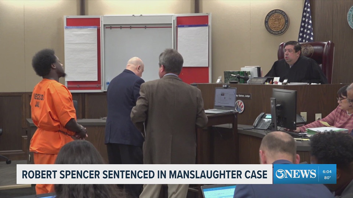 Corpus Christi man sentenced 14 years in manslaughter case