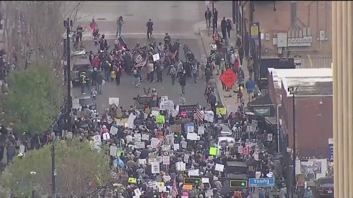 Dallas Police identify person arrested during 'No King's' protest Saturday