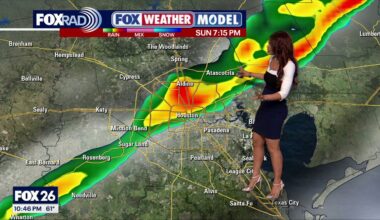 Houston weather: Warm Saturday ahead of stormy Sunday