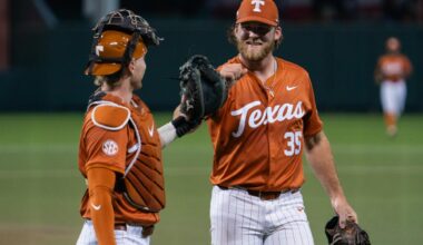 Texas baseball’s offensive firepower explodes with a run-rule victory over Houston Christian – The Daily Texan