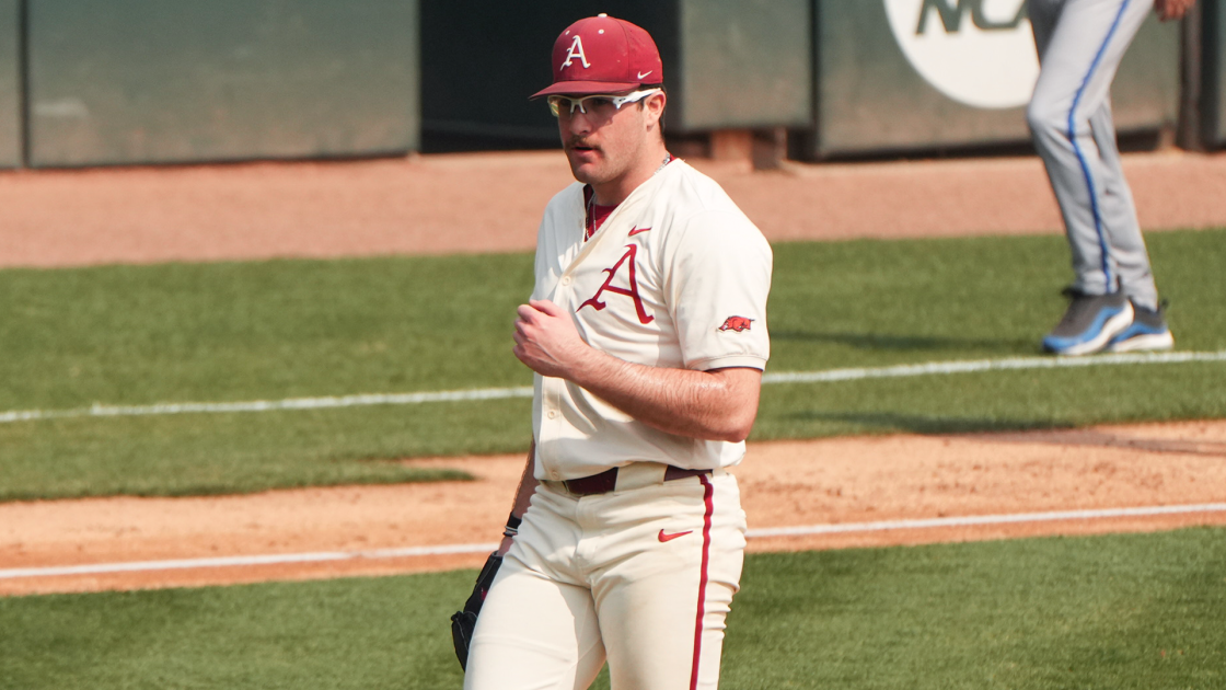 Hogs Hit Three Homers; Fisher Fantastic as Arkansas Clinches Series against UT Arlington