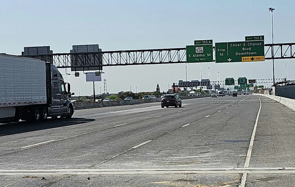 In the wake of the bombshell allegations against the late farm workers rights icon Cesar Chavez, city officials may ditch his name from half of a major San Antonio roadway. (TxDOT)
