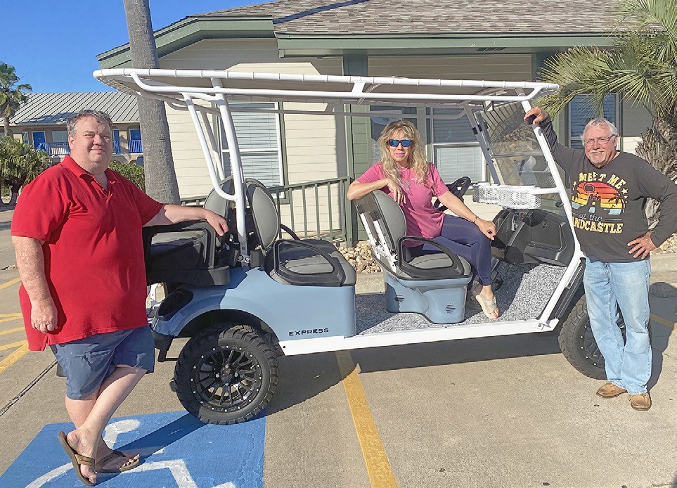 Win a 2026 six-seater golf cart at SandFest