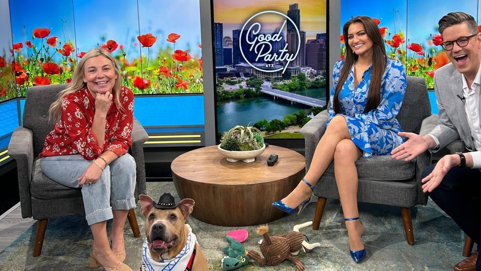 There’s no shortage of things to do in Austin this week, and Sarah Wolf of Good Party ATX stopped by We Are Austin to break it all down with hosts Sierra Waggoner and Trevor Scott — along with a very special (and adorable) guest.