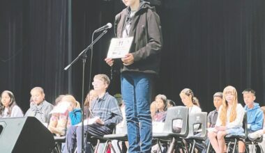 BMS student takes fourth at bee