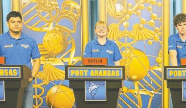 PAHS takes the Challenge! - Port Aransas South Jetty