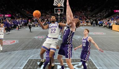 TCU bounced from Big 12 Tournament by Kansas, Darryn Peterson in back-and-forth battle