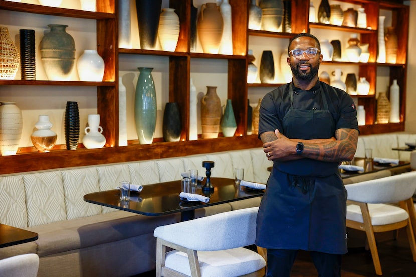 Chef Kevin Ashade pictured at Pangea Dallas, Wednesday, March 18, 2026, in Dallas.