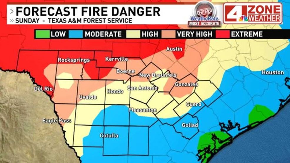Fire danger Sunday