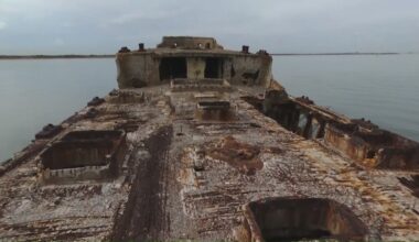 A Texas shipwreck: The story of the oil tanker made from concrete