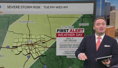 High pressure brings cooler, clearer weather in North Texas