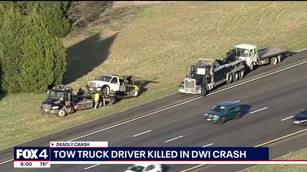 Tow truck driver killed by suspected drunk driver on I-20