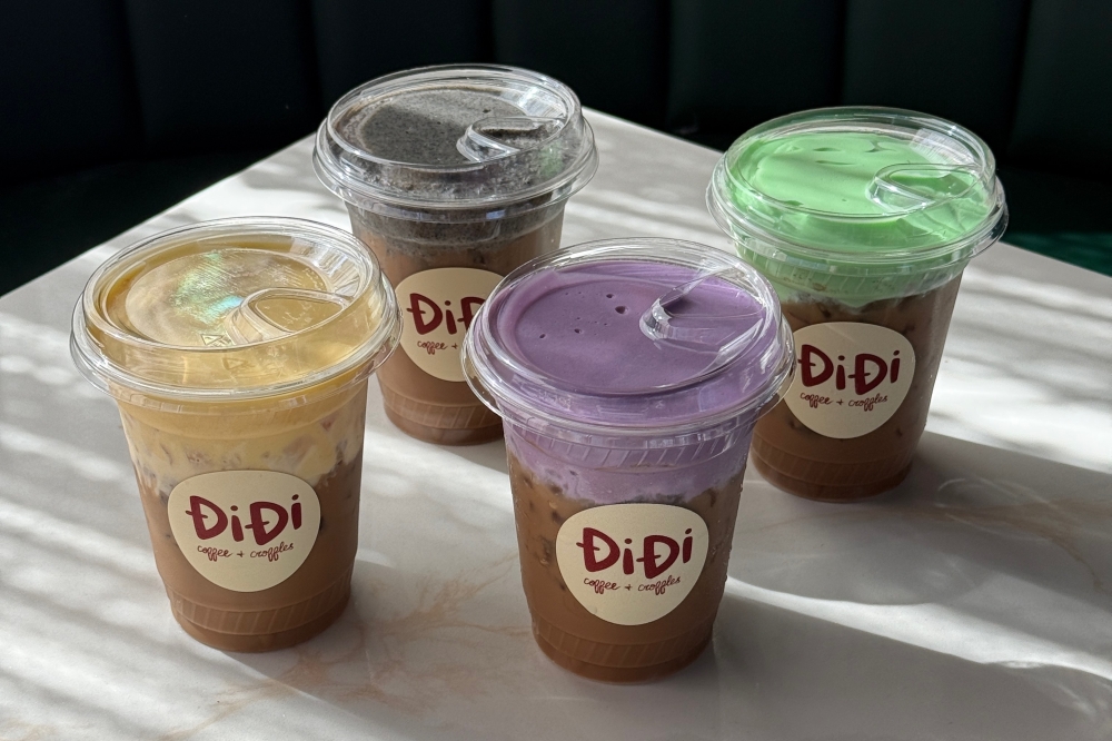 Di Di Coffee is a coffee and croffle shop that recently opened in I Know The Owner, a bar in The Heights. (Courtesy Di Di Coffee)