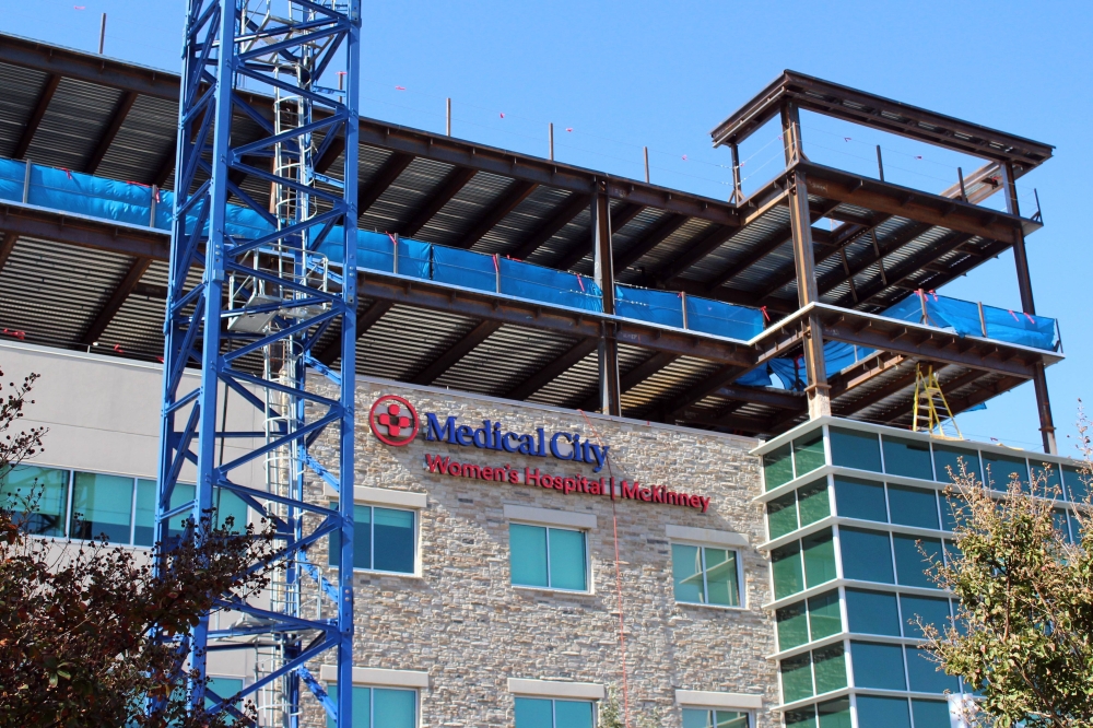 An acute rehabilitation expansion is part of a $142 million project at Medical City McKinney. (Karen Chaney/Community Impact)