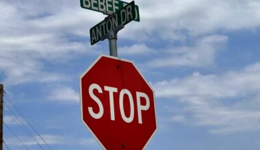 Work is underway on 2022 Kyle road bond projects, including changes along BeBee Road. (Community Impact staff)