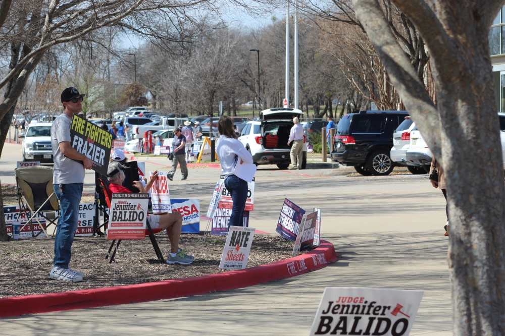 Polling site in McKinney