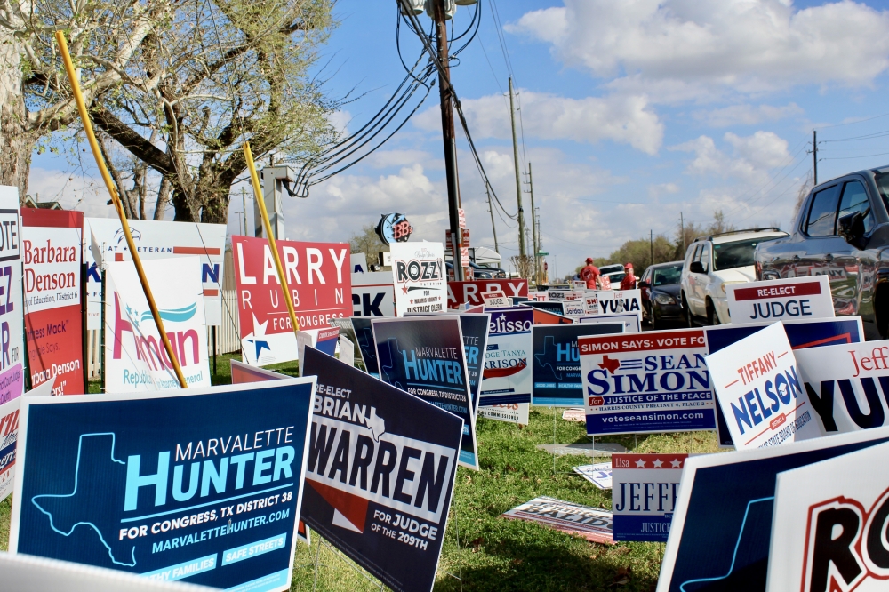 March 3 primary election races happened around Texas. (Jovanna Aguilar/Community Impact)